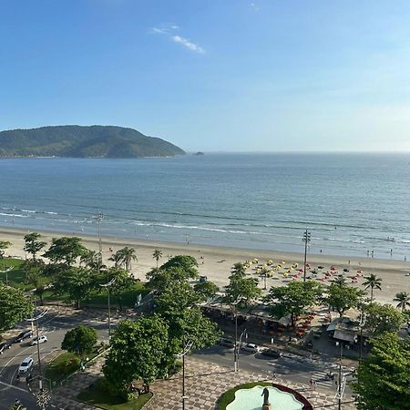 Apartamento Frente A Praia Do Embare Santos Bagian luar foto