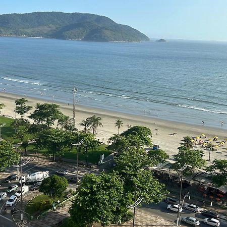 Apartamento Frente A Praia Do Embare Santos Bagian luar foto